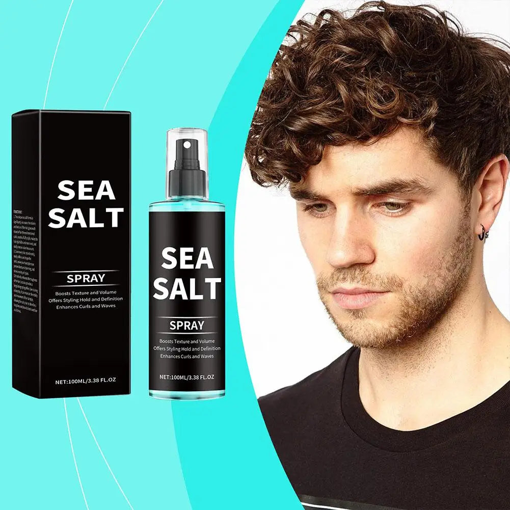 Sea Salt Hair Curl Spray For Men