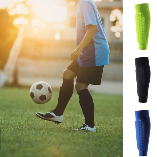 Football Shin Guard with Honeycomb