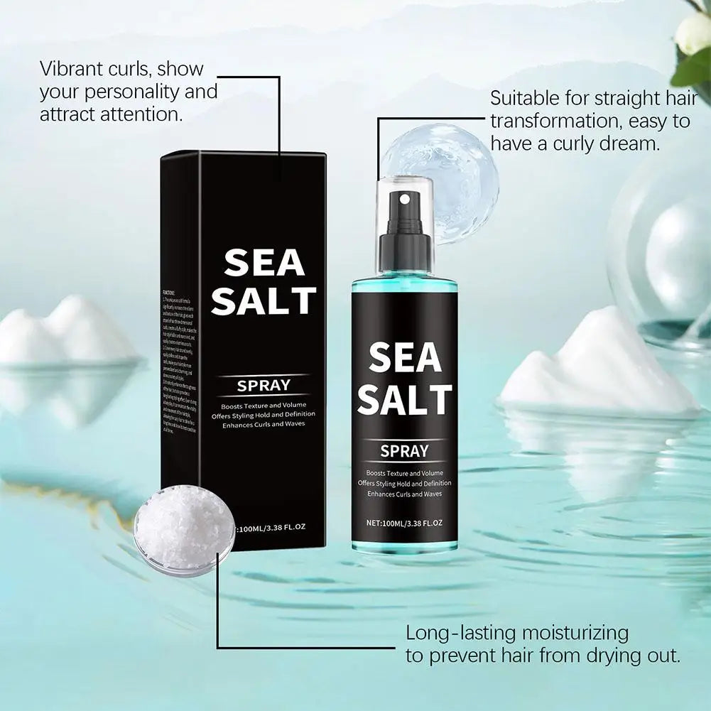 Sea Salt Hair Curl Spray For Men