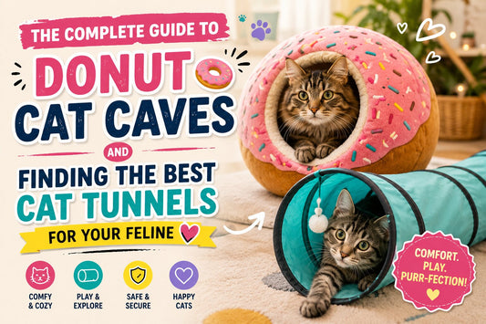 The Complete Guide to Donut Cat Caves and Finding the Best Cat Tunnels for Your Feline