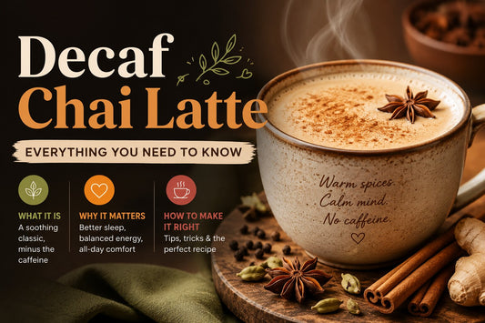 decaf chai latte
