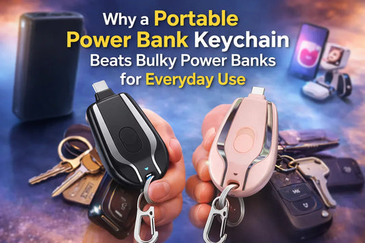 Why a Portable Power Bank Keychain Beats Bulky Power Banks for Everyday Use