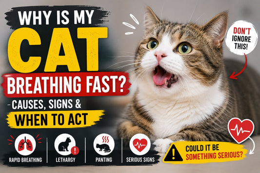 why is my cat breathing fast