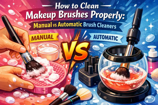 automatic makeup brush cleaner machine