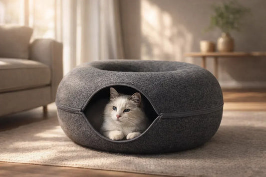 cat tunnel bed