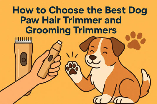 How to choose the best dog paw hair clipper