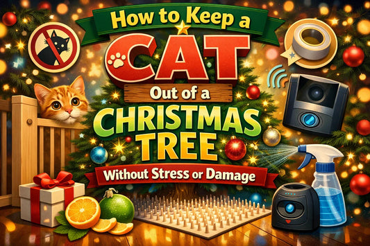 How to Keep a Cat Out of a Christmas Tree Without Stress or Damage