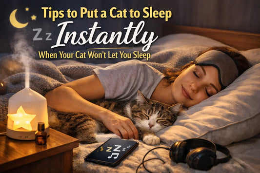 Tips to Put a Cat to Sleep Instantly When Your Cat Won’t Let You Sleep