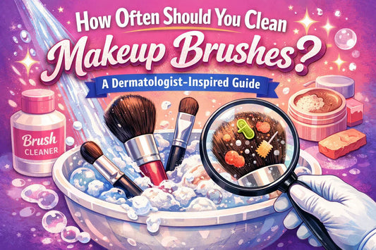 How Often Should You Clean Makeup Brushes? A Dermatologist-Inspired Guide