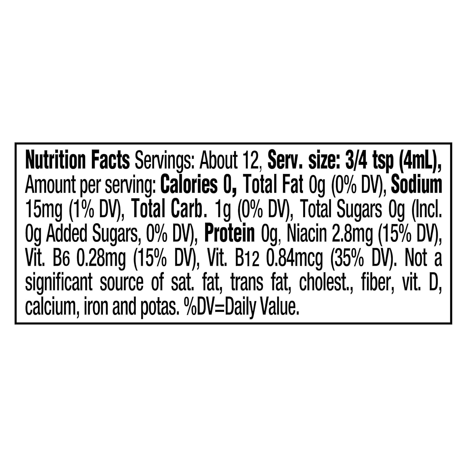 Energy Tropical Fusion Flavored with Other Natural Flavor Liquid Water Enhancer, 1.62 Fl Oz Bottle