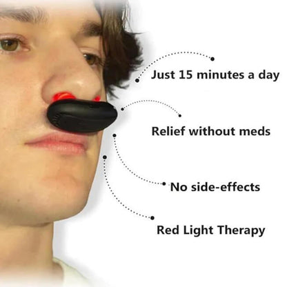 Red Light Nose Massage