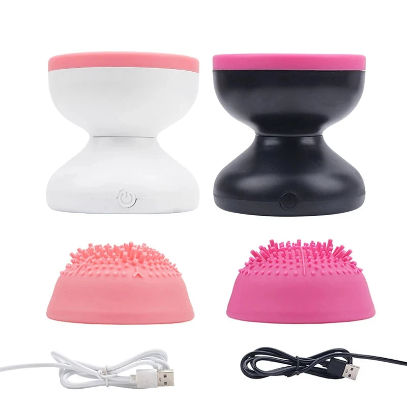 Makeup Brush Cleaner Machine Electric Silicone Cosmetic Brush Cleaner Tool Deep Cleaning Box Makeup Brushes Cleaning Artifact