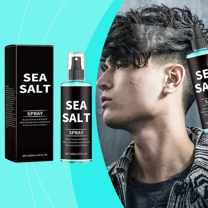 Sea Salt Hair Curl Spray For Men
