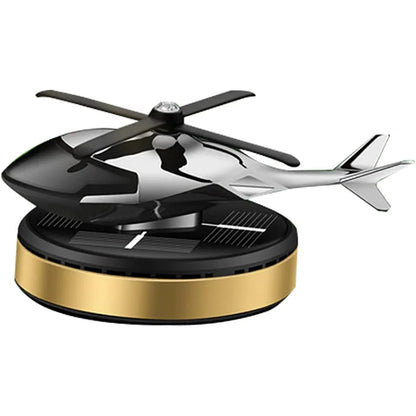 Solar-Powered Helicopter Car Freshener