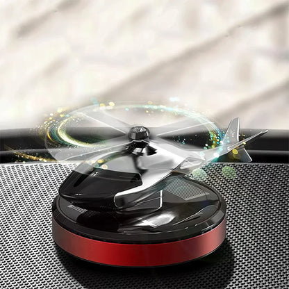 Solar-Powered Helicopter Car Freshener
