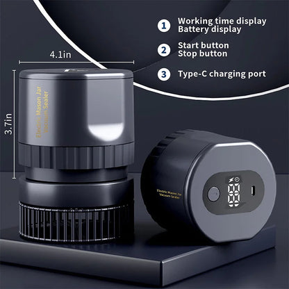 Mason Jar Vacuum Electric Sealer