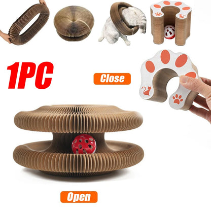 Magic Cat Scratcher & Play Round